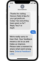 Negative Feedback → Handled Privately